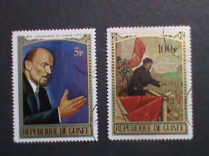​GUINEA-1970-SC# 564,568 LENIN-RUSSIA COMMUNIST LEADER-  WE SHIP TO WORLD WIDE