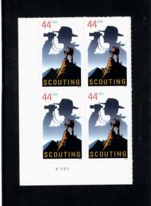 US  4472   Scouting 44c - Plate Block of 4 - MNH - 2010 - V111111  LL