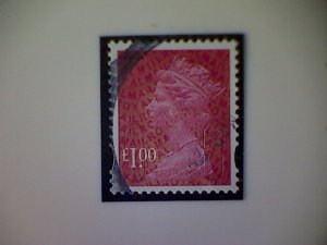 Great Britain, Scott #MH386, used(o), 2011, Machin: Queen Elizabeth II