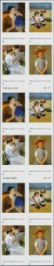 2003 37c Mary Cassatt Paintings, Booklet of 20 Scott 3804-3807 Mint F/VF NH