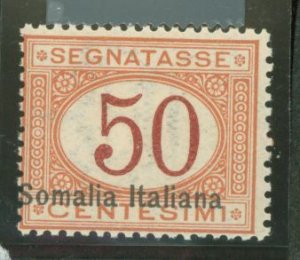 Somalia (Italian Somaliland) #J17a Unused Single