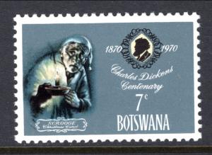 Botswana 63 Charles Dickens MNH VF