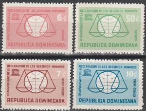 Dominican Republic  #589-90, C130-1 MNH F-VF (V160)