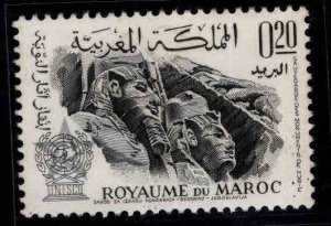 Morocco Scott 91 MNH** Ramses II @ Abu Simbel stamp