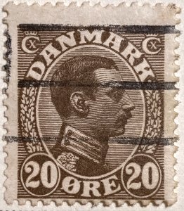 AlexStamps DENMARK #104 FVF Used 