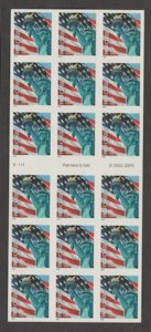 U.S. Scott Scott #3975a Statue of Liberty Stamps - Mint NH Booklet Pane