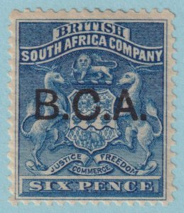 BRITISH CENTRAL AFRICA 5  MINT HINGED OG * NO FAULTS VERY FINE! - VRX