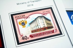 COLOR PRINTED RUSSIA 2017-2020 STAMP ALBUM PAGES (89 illustrated pages)