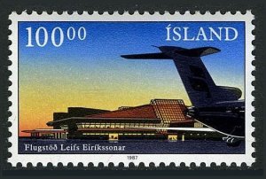 Iceland 638, MNH. Michel 664. Keflavik International Airport Terminal, 1987.