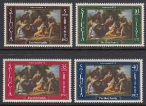 St Lucia 324-7 Christmas mint