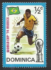 DOMINICA - 395 - Unused - SCV-0.25