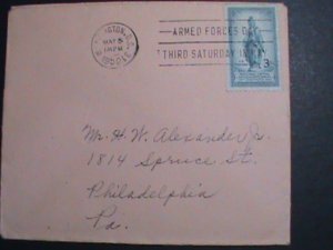 ​UNITED STATES,1950- COMMERCIAL COVER-VERY OLD FANCY CANCELLED-USED VERY FINE