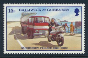 Guernsey  SG 215  SC# 205 Police  Mint Never Hinged see scan 