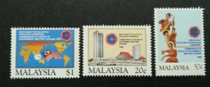 *FREE SHIP Malaysia Commonwealth Government Meeting 1989 Dance stamp MNH *c scan