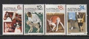 1971 Australia - Sc 500-3 - MH VF - 4 single - RSPCA