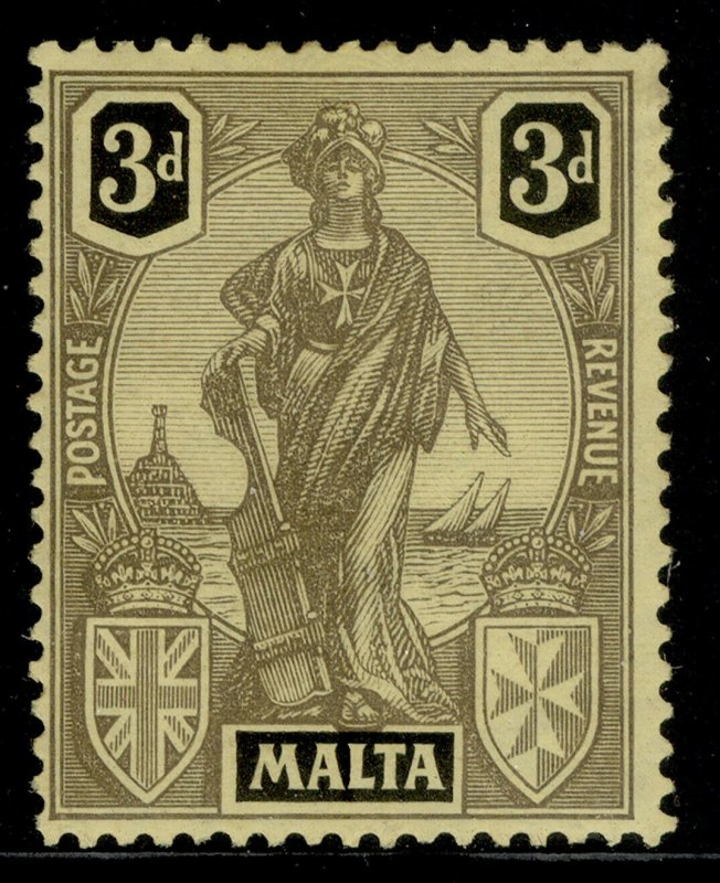 MALTA GV SG131, 3d black/yellow, M MINT.