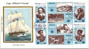 Palau FDC 1983 - Capt. Wilson's Voyage - Koror - F29733 