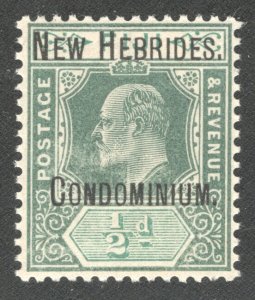 NEW HEBRIDES (British)  #1 Unused,  VF   CV $60.00 ..... 4290001