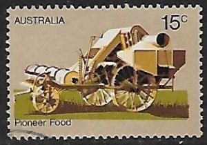Australia # 534 - Combine Harvester - Used....(GR6)