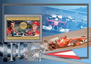 Guinea - Formula-1 Champs  - Souvenir Sheet - 7B-2005