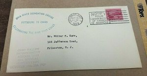 KAPPYSSTAMPS USA #681 OHIO RIVER DEDICATION CRUISE 1929 FIRST DAY COVER CS1007
