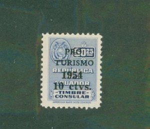 ECUADOR RA 67 MH BIN $0.50