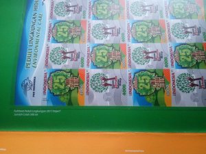 Indonesia Indonesie 2017 World Stamp Exhibition Imperf ENVIRONMENTAL#5(0001/2000