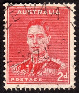 1938, Australia 2p Used, Sc 182