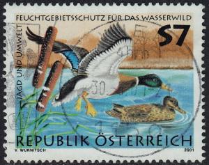 Austria - 2001 - Scott #1835 - used - Bird Duck