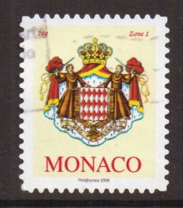 Monaco   #2540  used  2009   coat of Arms