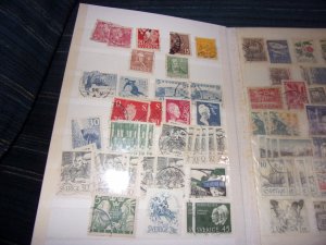 SWEDEN COLLECTION IN STOCKBOOK, MINT/USED