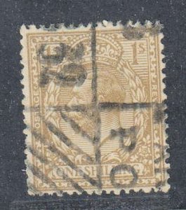 Great Britain,  King George V,  1 Shilling  (SC# 200) Used