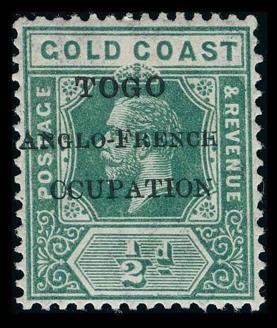 Togo Scott 66 Variety 4 Gibbons 34f Mint Stamp