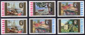 GRENADA Sc#274-279 Churchill Paintings (1968) MNH