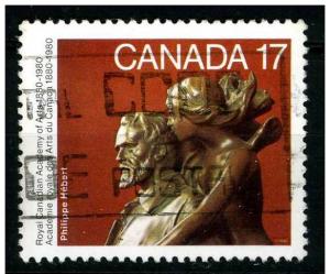 Canada 1980 - Scott 850 used - 17c Louis-Philippe Hebert Art