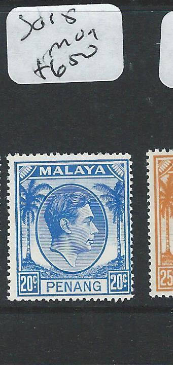 MALAYA PENANG (P1108B) KGVI 20C  SG 15   MOG