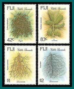 Fiji 1994 Edible Seaweeds, MNH  #707-710,SG894-SG897