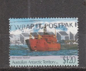 Australian Antarctic Territory  Scott#  L82  Used  (1991 Research Ship)