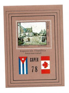 Cuba 1978 - MNH - Souvenir Sheet - Scott # C285 *