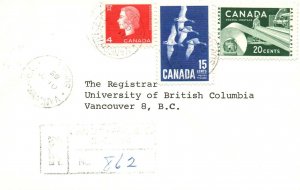 Canada 1965 - Vancouver Sub #20 1913-1990 to Vancouver  - F24769