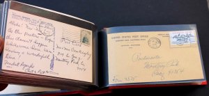 Worldwide Stamp Collection Lot of 100 Covers in Clean Light House Album