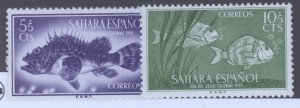 Spanish Sahara, Scott #B27-28, MNH