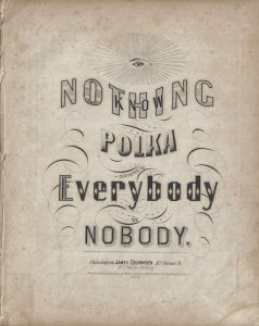 1854 – Know Nothing Polka  - Ephemera 1277