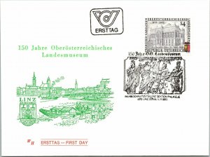 Austria 1983 FDC - 150 Years Upper Austrian State Museum - F13299