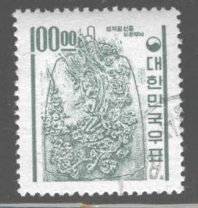 Korea Scott 396 Used on granite paper wmk 317