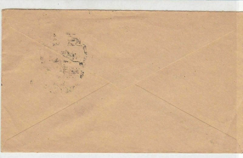 japan 1983 Airmail T to pay Triangle Cancelled Butterfly Stamp Cover Ref 30820