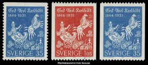 Sweden Scott 640-642 Mint never hinged.
