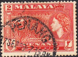 Malaya - Penang  #46 Used