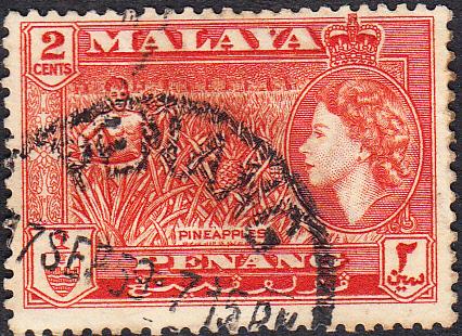 Malaya - Penang  #46 Used