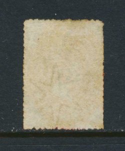 CEYLON 1861-4, 8d YELLOW BROWN, VF USED SG#32a CAT£425 (SEE BELOW)